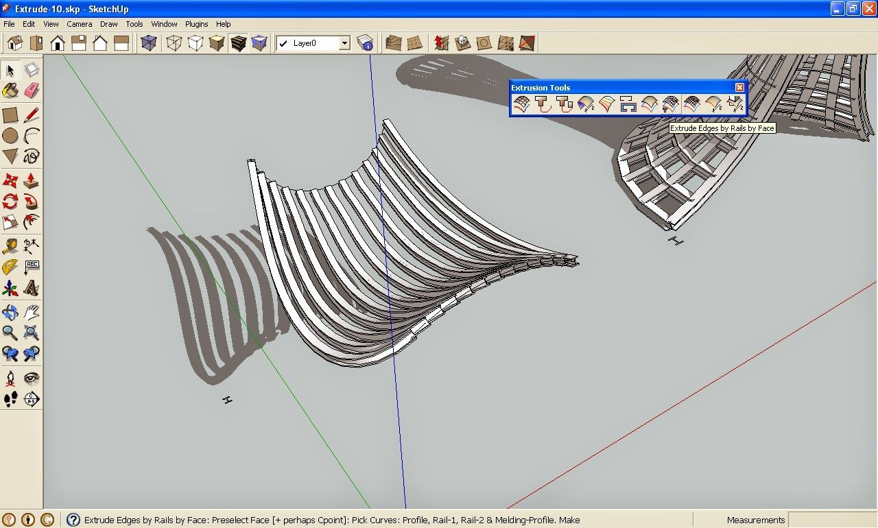 sketchup make face from lines